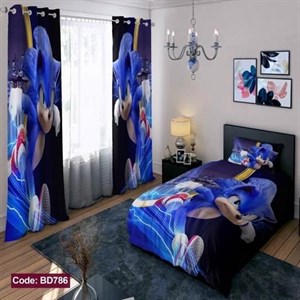 ست کامل ژورنالی روتختی چاپی پسرانه طرح سونیک کد bd786 (پس کرایه)