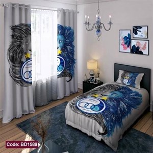 ست کامل ژورنالی روتختی چاپی پسرانه طرح استقلال کد bd1589 (پس کرایه)