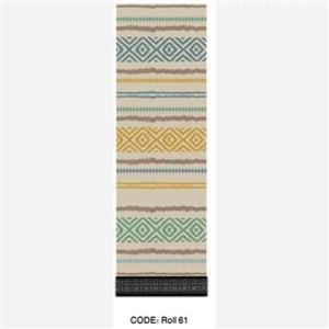 فرشینه رولی راهرویی و کناره طرح مائوری کد Roll 61(پس کرایه)
