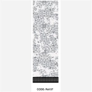 فرش چاپی رولی راهرویی و کناره جنس مخمل شنل هازان کد Roll 57(پس کرایه)