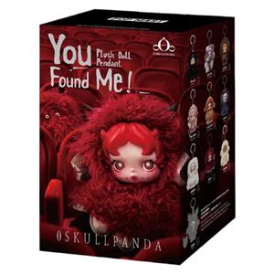 عروسک شانسی مدل اسکول پاندا Skull Panda You Found me!