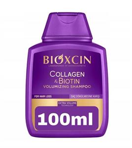 شامپو بیوکسین بنفش - کلاژن بیوتین مینی BIOXCIN Mini 100ml*