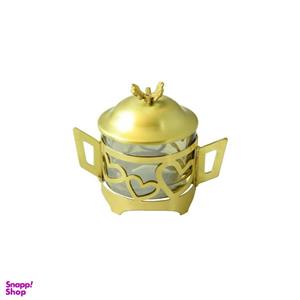 قندان برنجی سالینو مدل قلب کد B-1382