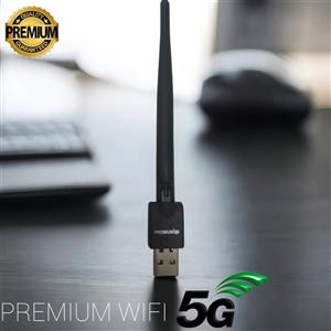 فلش وای فای دانگل گیرندهای برند PREMIUM اصلی چراغ دار اورجینال شرکت
