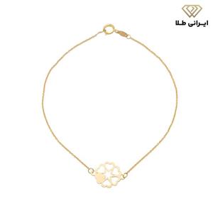 دستبند زنانه مدل قلب و گل شاین