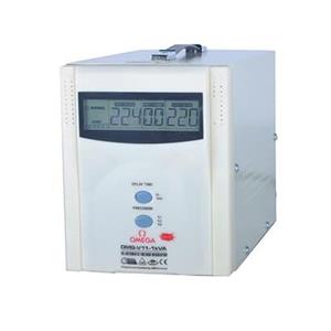 استابلایزر امگا تکفاز 1KVA سرووموتوری ایستاده مدل (OMG-V11-1Kva)