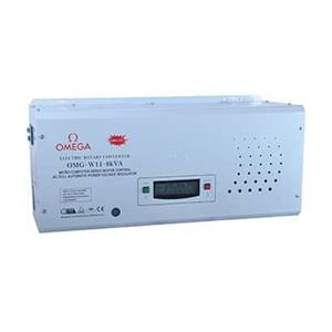استابلایزر امگا تکفاز 8KVA سرووموتوری دیواری مدل (OMG-W11-8Kva)