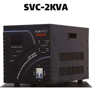 استابلایزر آلجا تکفاز 2KVA سرووموتوری ایستاده مدل (SVC2000)