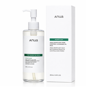 روغن پاک کننده و کنترل منافذ آنوا (Anua Heartleaf Pore Control Cleansing Oil)
