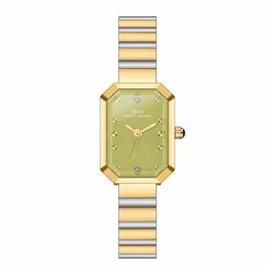 ساعت زنانه ایبسو مدل IB1051L-SilverGold-Green