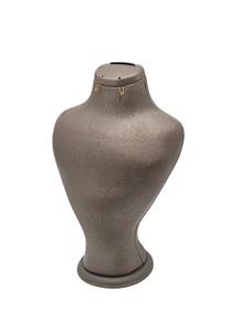 مانکن چرم طوسی