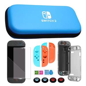 A-ONE-K 5 in 1 Accessory Kit for Nintendo Switch 2 – Red