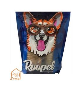 تشویقی سگ روپل مدل نای حلقه‌ای گاو ۱۵۰ گرم – Roopel