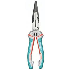 انبر دم باریک و پرس سوکت سرسیم وایرشو فوق صنعتی توتال مدل THT220806S سایز 8 اینچ