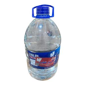 آب مقطر زلال 5 لیتری – سه بار تقطیر