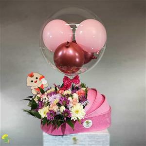 گهواره گل نوزاد کد 17