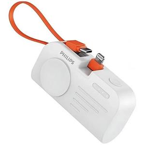 پاوربانک 5000 فیلیپس philips مدل 2552v با قابلیت شارژ اپل واچ