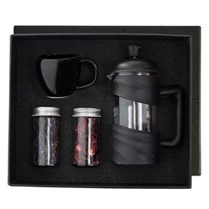 ست دمنوش فرنچ پرس با فنجان سرامیکی