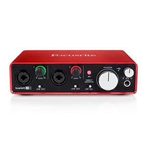 کارت صدا نسل دوم Focusrite 2i2 Gen2 | نو بدون جعبه