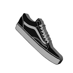 استیکر چوبی طرح کفش کد 492