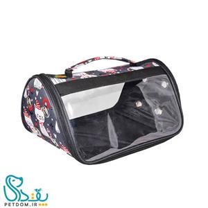 کیف حمل سگ و گربه مدل طلق دار Wolf