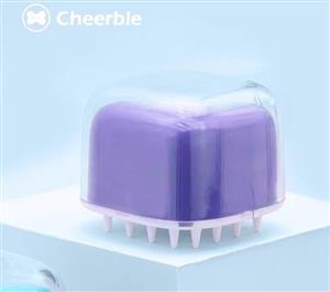 برس سیلیکونی حیوانات رنگ قرمز