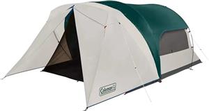 چادر کابینی ۶ نفره با ایوان توری کلمن-6 person cabin tent w sscreened porch