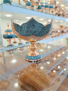 کشکول فیروزه کوبی بغل قلم سایز 2 (طرح جدید)