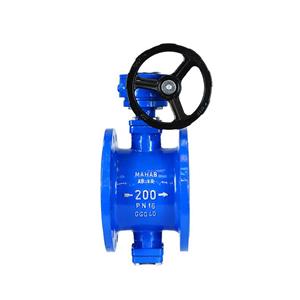 شیر پروانه‌ای فلنجدار 8 اینچ PN16 مهاب آب ایرانیان