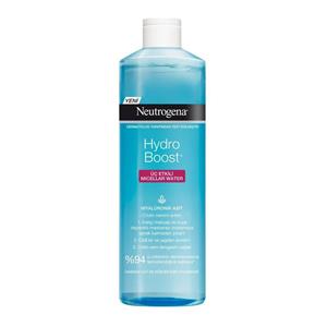 میسلار واتر 3 فاز نوتروژینا مدل Neutrogena Hydro Boost Triple Micellar Water سری تمیز کننده های هیدروبوست حاوی هیالورونیک اسید برای پاک سازی عمیق ، پوست حساس 400 میل