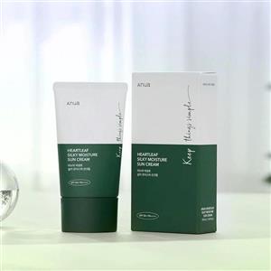 کرم ضدآفتاب آنوا anua heartleaf silky moisture sun cream