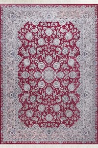 فرش بهشتی تبریز 1500 شانه کلکسیون شاهان کد 1529 زمینه ارغوانی (برجسته)