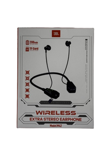 هدفون بی سیم گردنی بلوتوثی و مموری خور برند جی بی ال JBL-M43