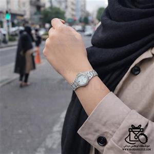 ساعت نیم نگین زنانه