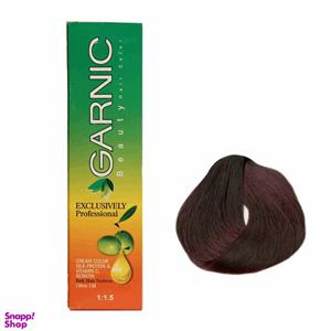 کیت رنگ مو گارنیک (Garnic) شماره 8.48 رنگ آکاژور می فام