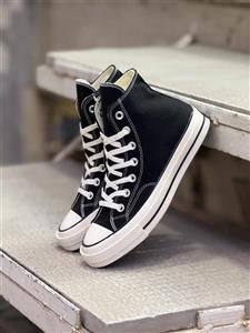 کانورس ساقدار مشکی - Converse Chuck 70 high black