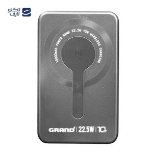 پاوربانک گرند اسکای مدل GPW-12 ظرفیت 10000 میلی آمپر ساعت