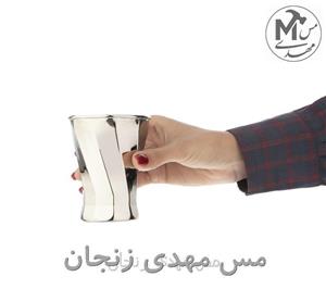 لیوان مس مس زنجان روکش کروم