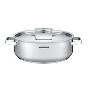 ماهیتابه استیل دودسته عرشیا سایز 26 مدلSS768 -3669
