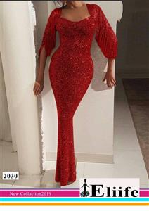 لباس مجلسی ماکسی تمام لمه 2030
