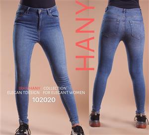 شلوار جین زنانه Mango تک رنگ 102020