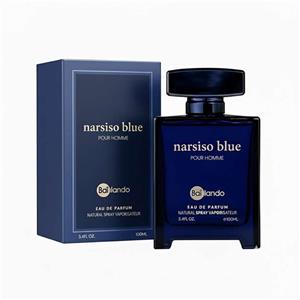 ادو پرفیوم مردانه بایلندو مدل narsiso blue با رایحه گرم حجم 100 میلی لیتر