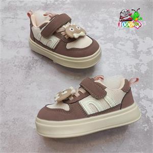 کتونی بچگانه نقلی استیکری کد 205 - وارداتی مارک - چسبی