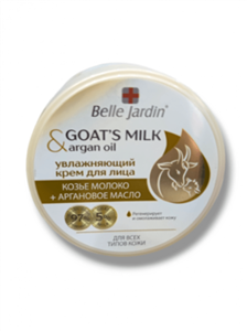 کرم مرطوب‌کننده صورت شیر بز و روغن آرگان بل جاردین (Goat’s Milk & Argan Oil Moisturizing Face Cream
