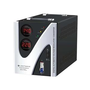 استابلایزر لایت ویو مدل LW-DAVRC5000VA توان 5000 ولت بر آمپر