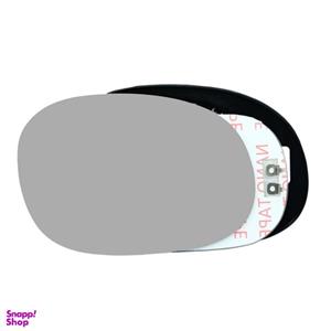 شیشه آینه جانبی برقی راست خودرو کالانیکس مدل SHIS-206BARR-10925 مناسب برای پژو 206 به همراه قاب و چسب گرمکن دار
