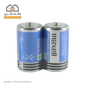 باتری سایز بزرگ مکسل مدل super power ace بسته 2 عددی Maxell Super Power Ace D Battery Pack Of 2