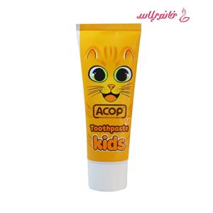 خمیردندان کودک آکوپ مدل KIDS حجم 60 میلی‌لیتر