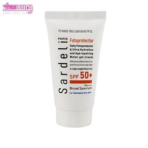 ژل کرم ضد آفتاب پوست خشک ساردلی حجم 50ml