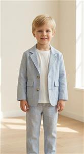 ست ۳ تیکه کت شلوار و تیشرت پسرانه چیکوبی ترک ( ۵ تا۸ سال)